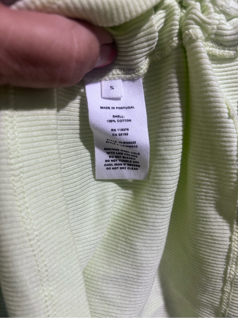 Helmut Lang Base Double Ribbed Ruched Top - Picture 11 of 13